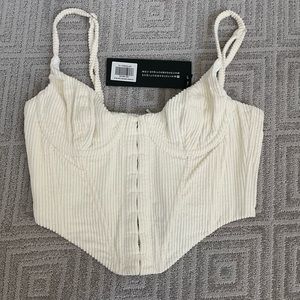 White Fox Boutique Women’s Bustier Top